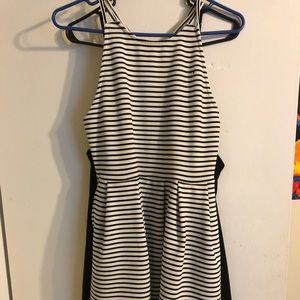 Black and white dress